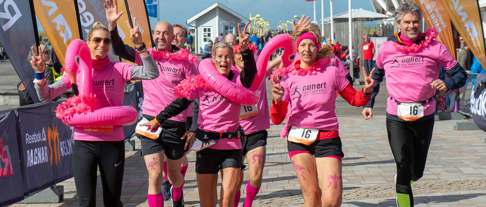 Zieleinlauf in Sankt Peter Ording